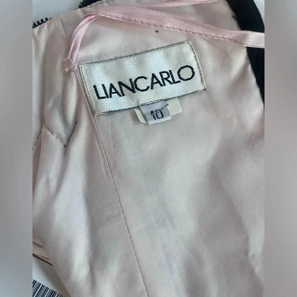 Lian Carlo Nude and Lace Strapless Dress Women Size 10 - Picture 8 of 8